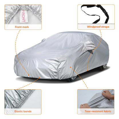 Waterproof Car Cover for Coupe Sedan (4.5-4.7m) NEV A52-15-3-L