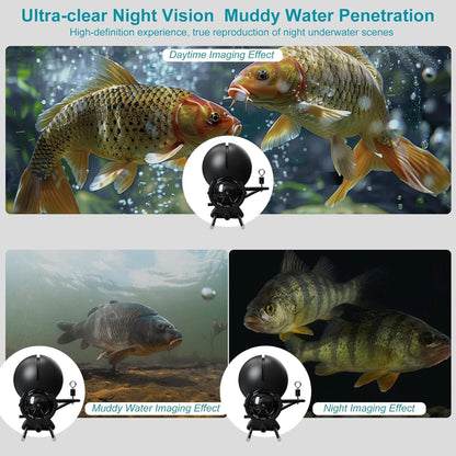 Underwater Fishing Camera for Universal Use (4.3 Inch LCD, 5000mAh Battery)