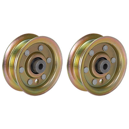 2X Flat Idler Pulley for Husqvarna (Fits )