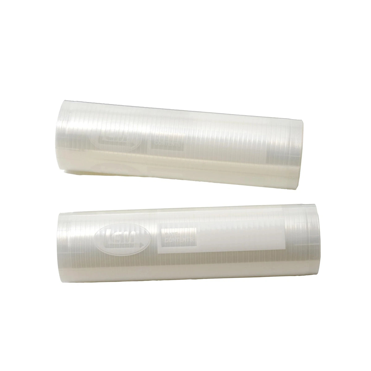 2X Vacuum Bag Rolls for LEM MaxVac 8" x 20' (Clear)