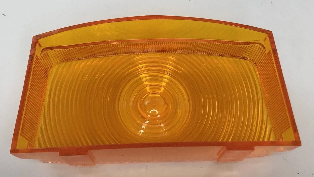 Amber Parking Light Lens Pair Replacement for Ford F-100 F-250 F-350 (1955–1956)