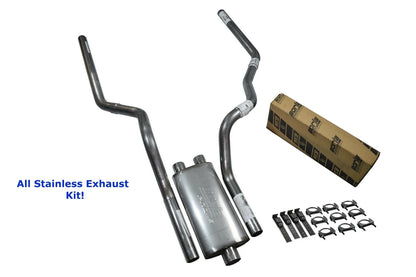 Dual Exhaust Kit for Chevy GMC 1500 (2015–2018) Borla Pro XS Rear Exit