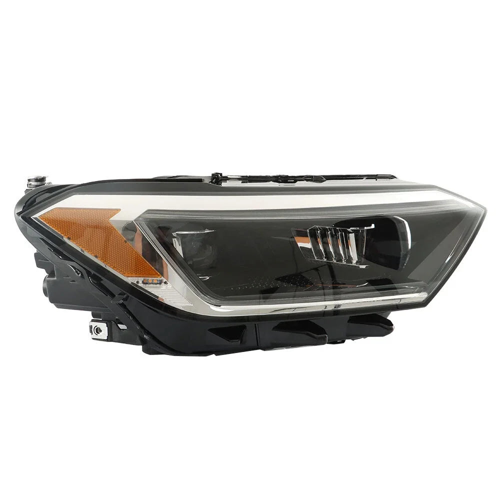 LED Headlight Assembly for Volkswagen Jetta (2019–2023) - Black, RH, w/DRL
