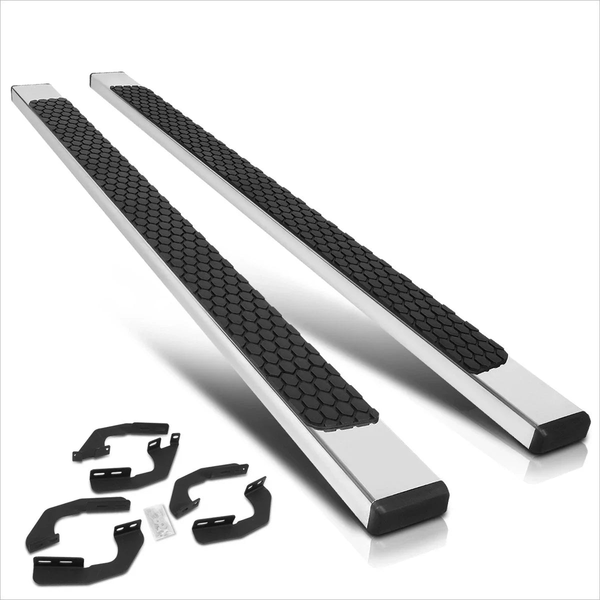 5" Honeycomb Step Pad Nerf Bar Running Boards for Tacoma Double/Crew Cab (2005–2022)