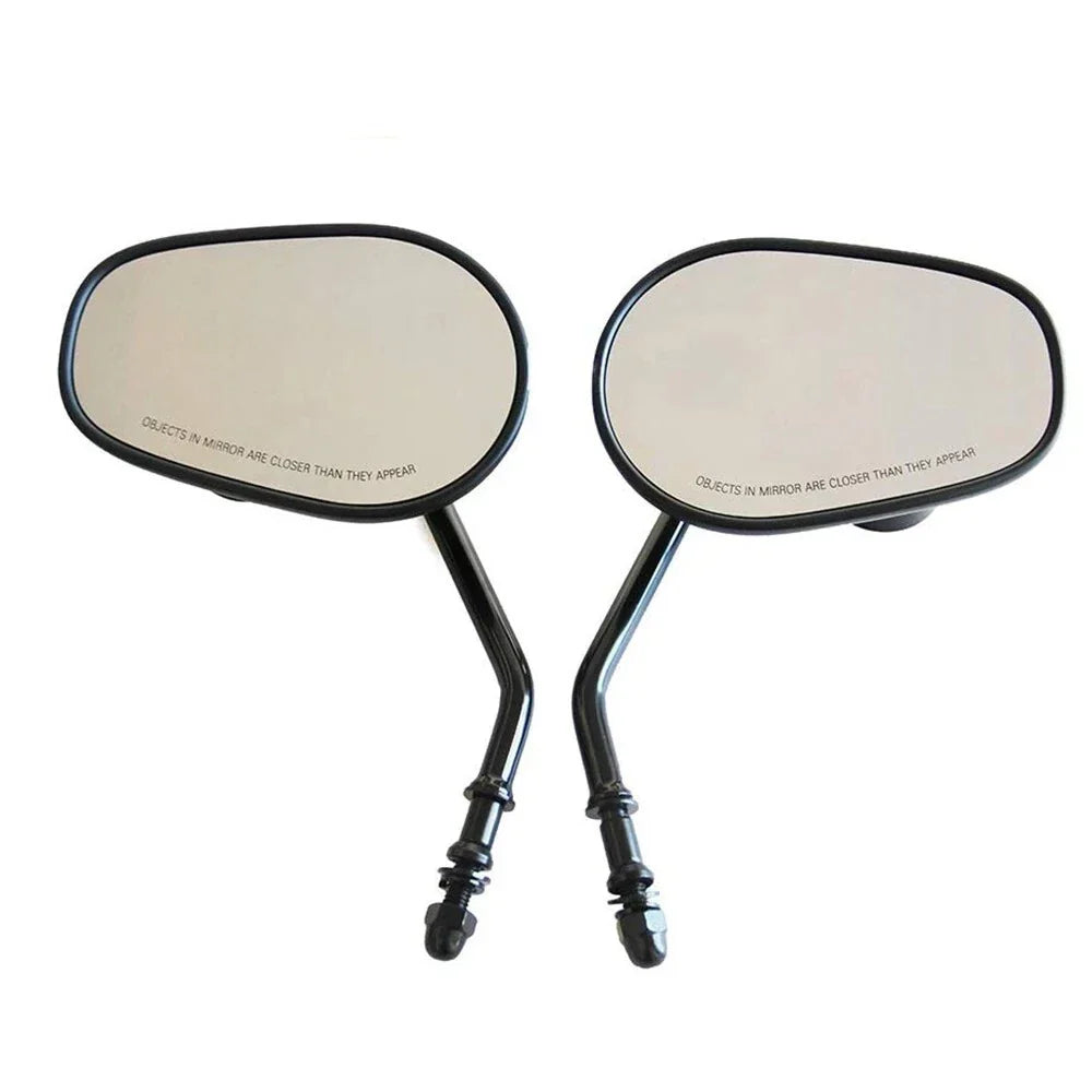Black Motorcycle Mirrors for Harley Sportster 883 1200 48 Iron (2004-2023)