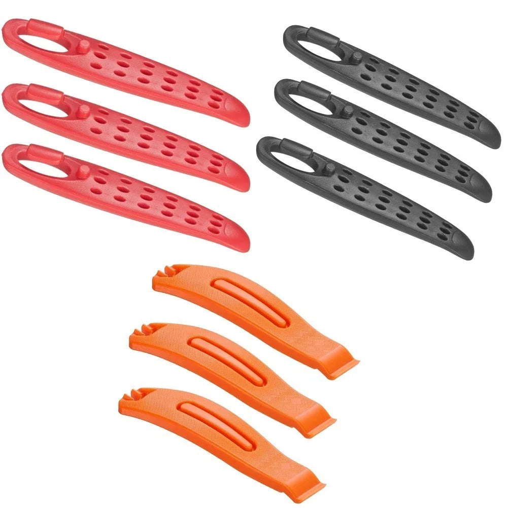9PCS Nylon Tire Pry Bar Set for Bikes (Effortless Tire Bead Removal)
