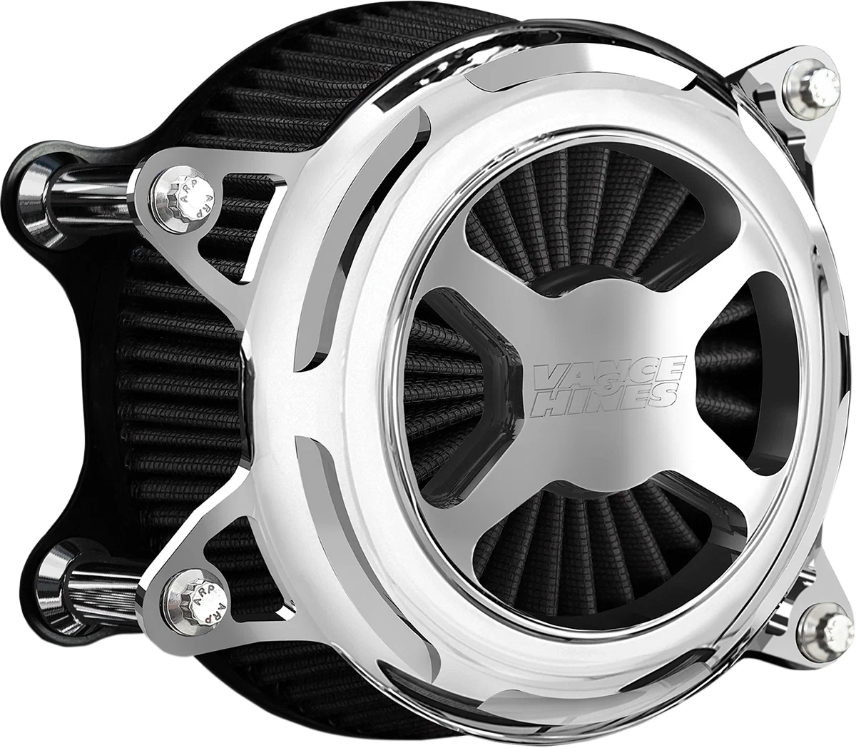 Vance & Hines VO2 X Air Intake Kit for Harley Davidson (Chrome) (2014–2023)