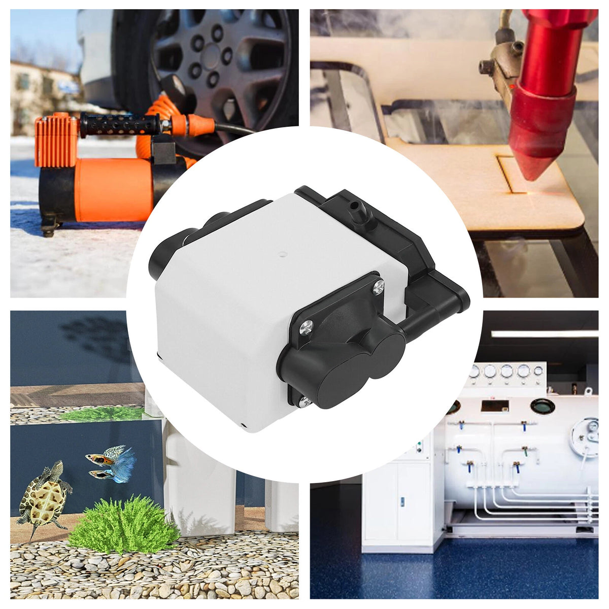 Air Assist Pump for Laser Engraver (6.6gal /Min)