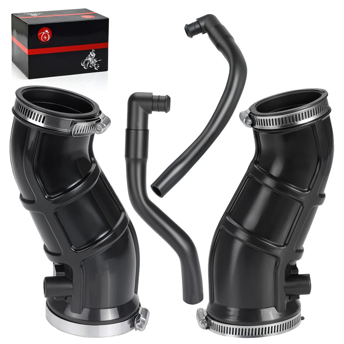 Airbox Manifold Snorkel Intake Tube L+R for Yamaha Raptor 660R (2001–2005)