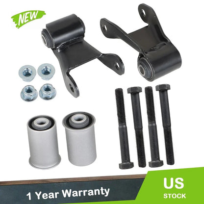 2Pc Rear Leaf Spring Shackle Repair Kit for Chevy C/K Express Truck (1988–2017)