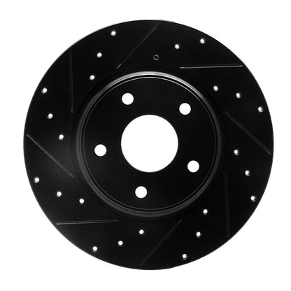 Rotor Set Rear Drilled and Slotted for Volkswagen Routan (2012–2014) ALX-PAU-DF-8002-40085-CLA4