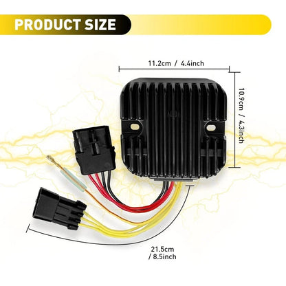 Voltage Rectifier Regulator for Polaris Ranger 6x6 700 (2008–2009) 4012384