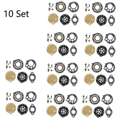 Set of 10 Carburetor Gasket Kit for Tillotson RK-114HL HL Series