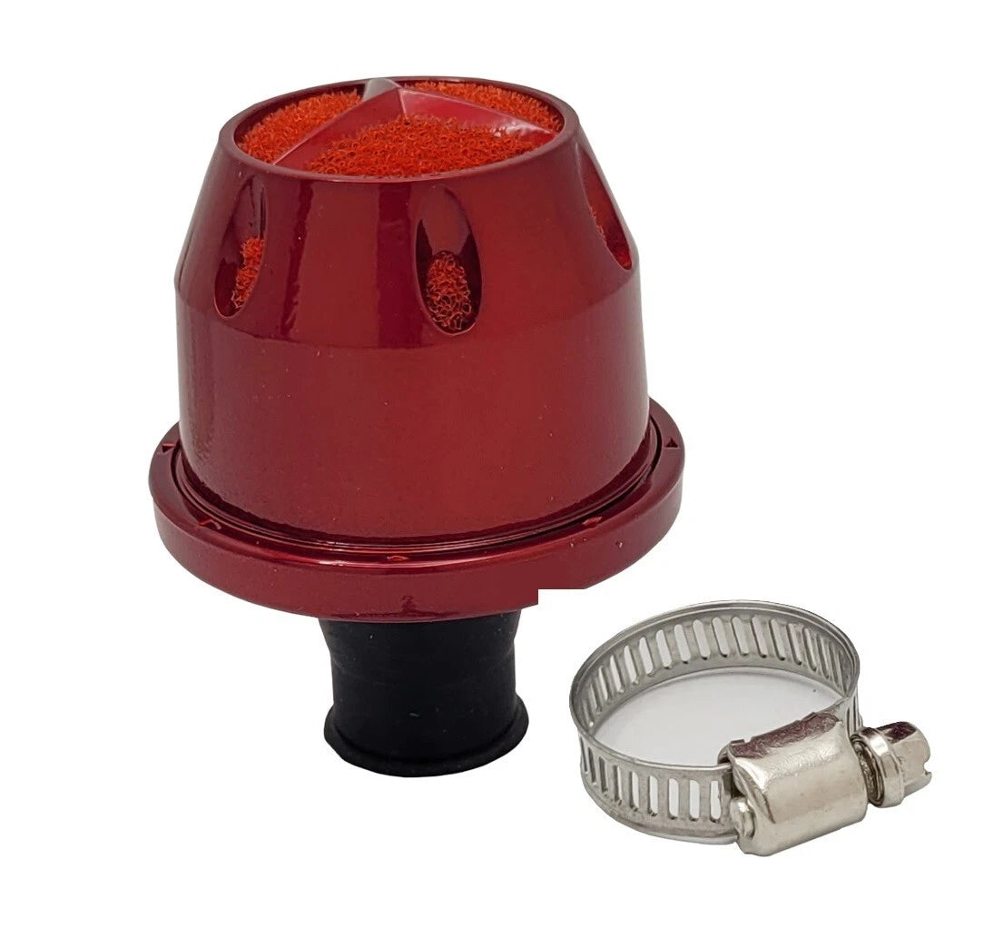 12MM Crankcase Vent Intake Mini Cone Air Breather Filter NTR0330 Universal