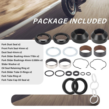 41mm Fork Rebuild Kit for Softail Dyna Wide Glide (0403-0022, 49377-09A)