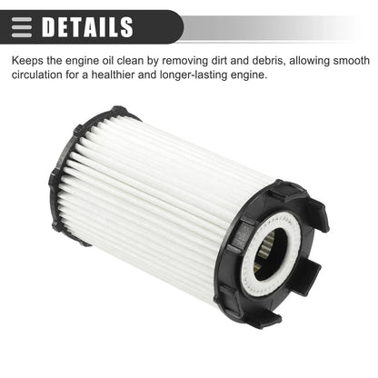 Set of 1 Engine Oil Filter with Gasket for Audi RS5 (2013–2015) 4.2L V8