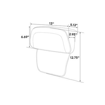 Razor Chopped Trunk Backrest for Harley Road Glide (1997–2013)