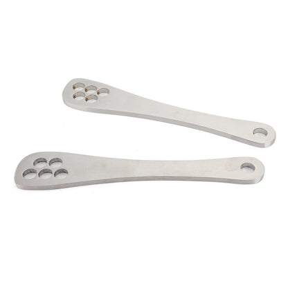 Adjustable Suspension Drop Link Kit for Kawasaki Z800 NINJA 250 300 (LL-112-Silver)