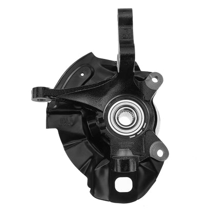 2X Front Steering Knuckle & Hub Bearing for Hyundai Elantra (2001–2006) 517152D110, 517552D010, 517502D000