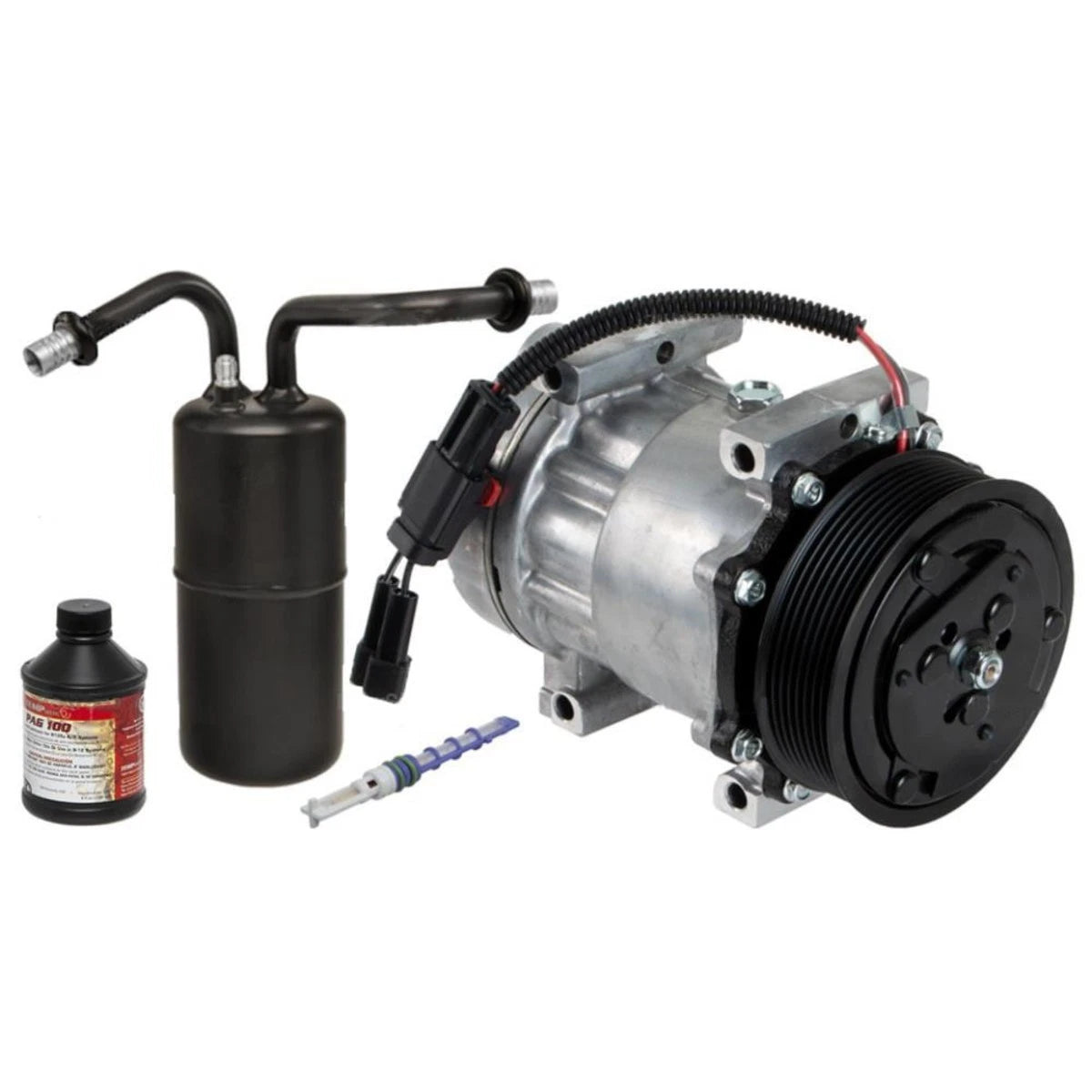 A/C Compressor with Clutch for Dodge Ram 2500 3500 (1994–1997) 3572NK