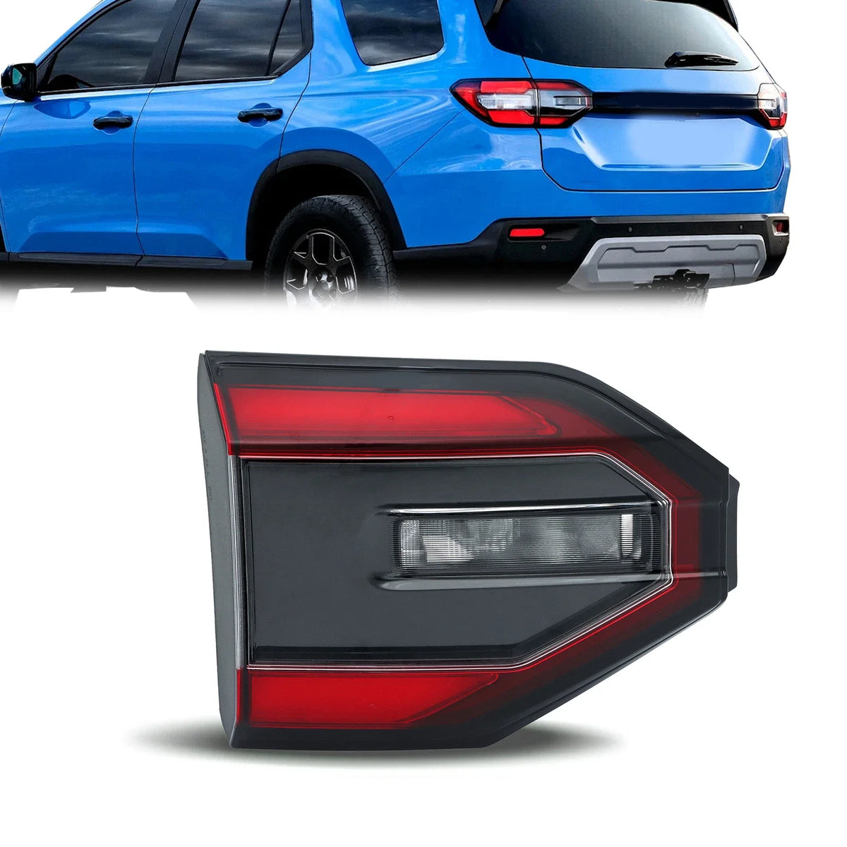 Left Inner Driver Side LED Tail Light for Honda Pilot (2023–2024)