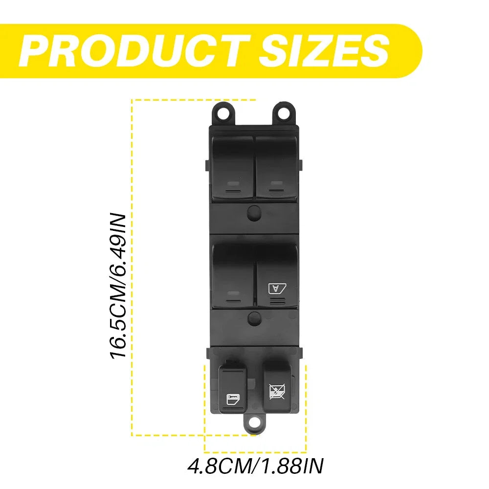 Power Window Master Control Switch for Nissan Frontier Crew Cab (2007–2017)
