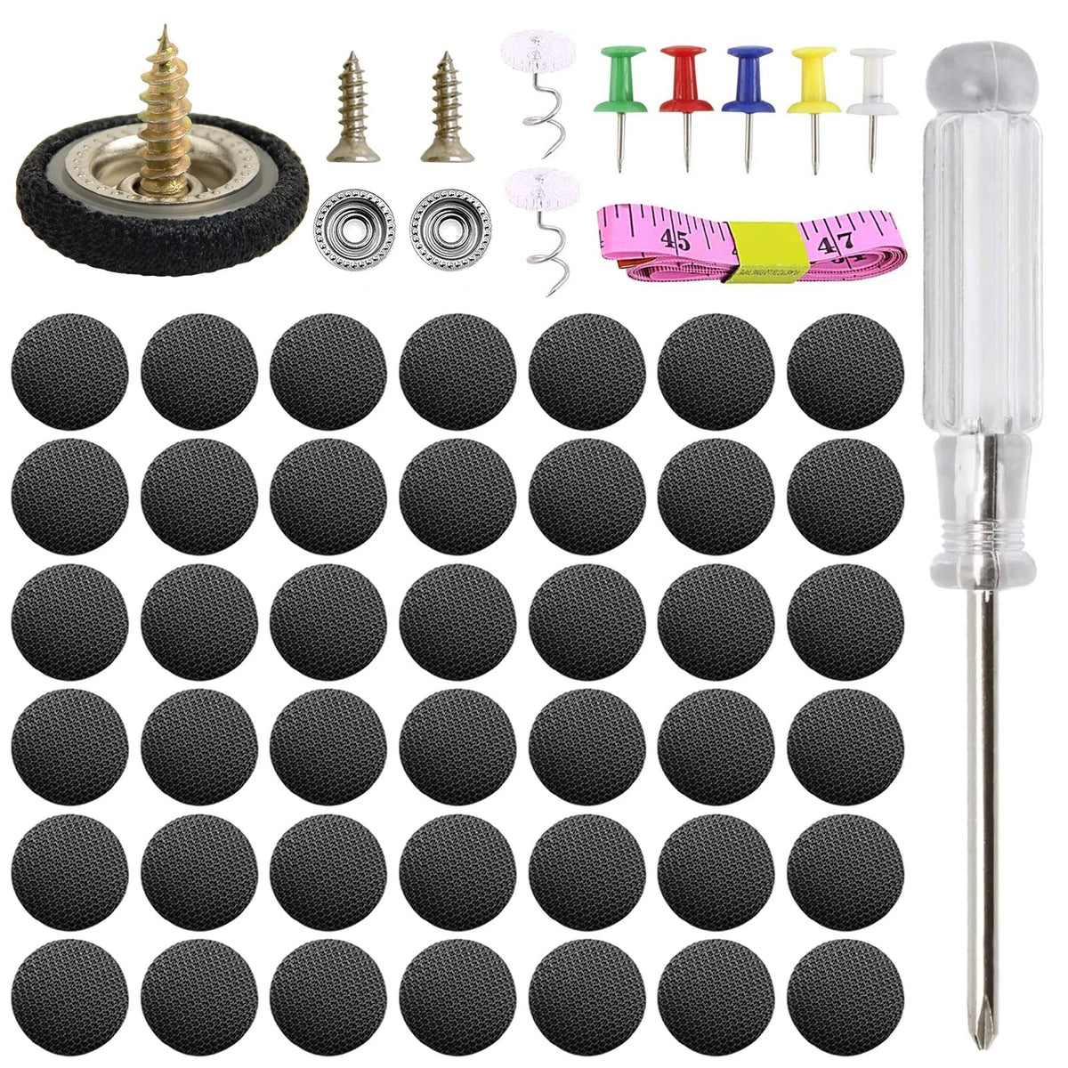 402 Pcs Car Roof Headliner Repair Kit with Rivets and Installation Tool