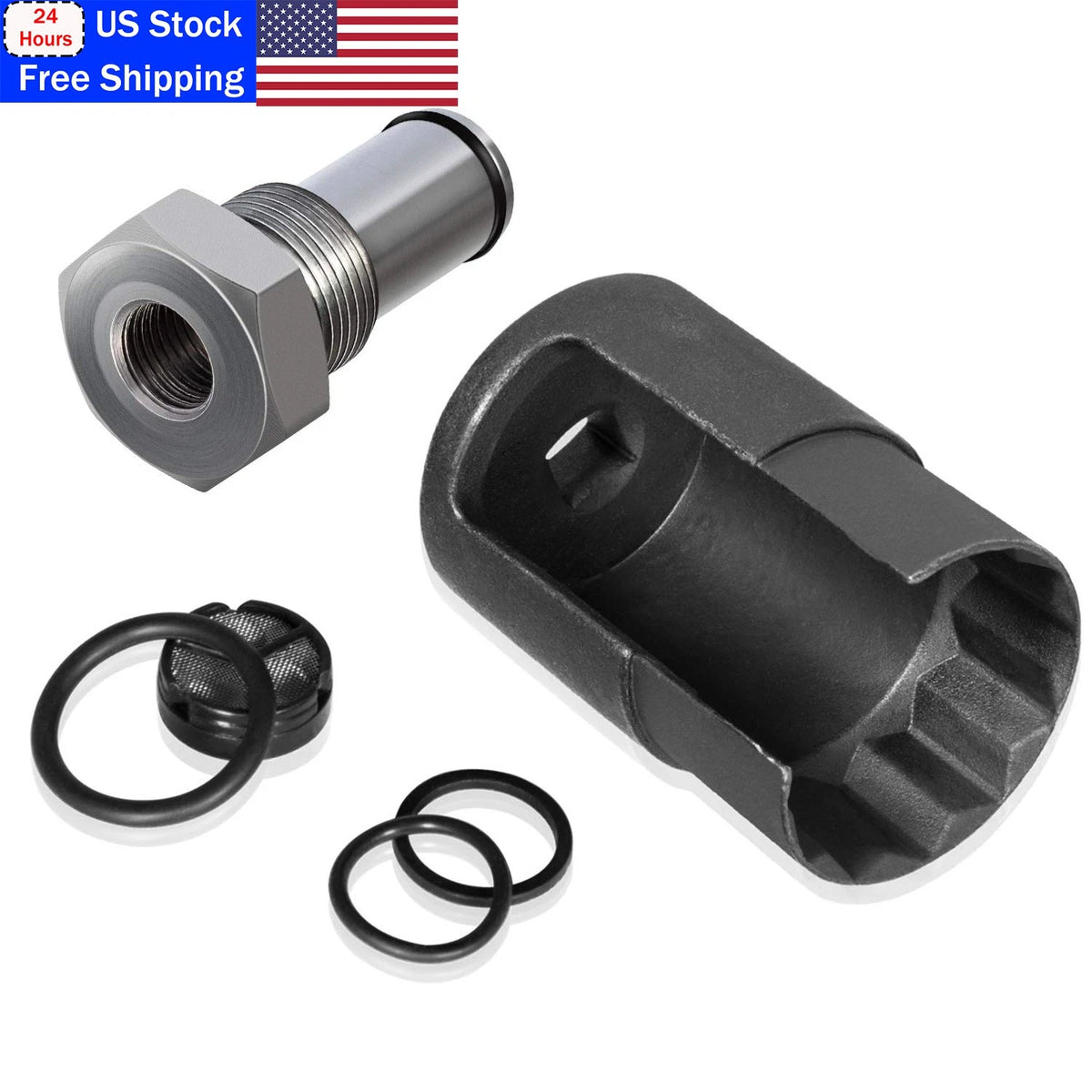 6.0 IPR Valve Socket & HPOP Air Test Tool for Ford 6.0L Powerstroke (2003–2007)