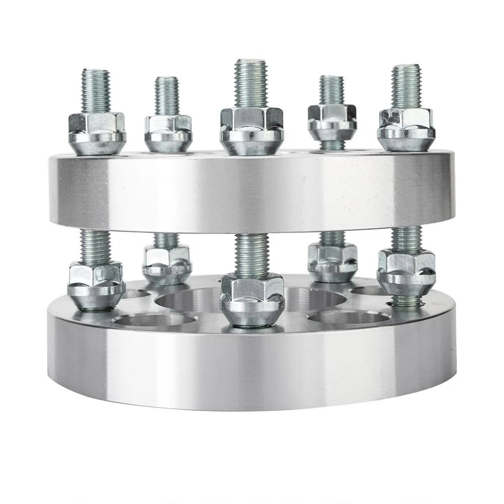 Set of 4 Wheel Spacers 5x4.5 to 5x4.75 1" M12x1.5 (Compatible Models)