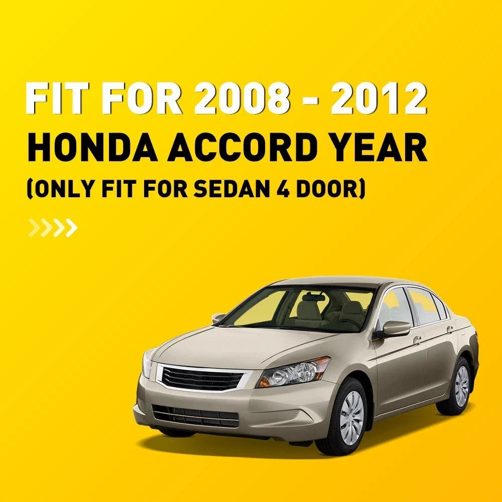 Front Door Panel Cover + Center Console Cover for Honda Accord (2008–2012)