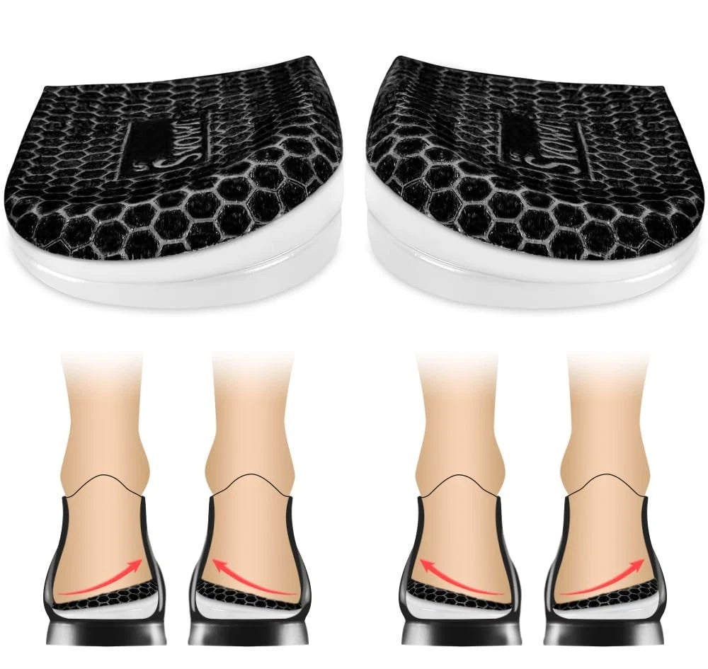 3 Layers Adjustable Supination Insoles for Various Sizes (L: 8-12, M: 7.5-14)