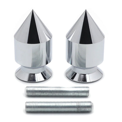 Chrome Spike Swingarm Spool 10mm for Kawasaki Ninja ZX-9R ZX900 (1998–2003)