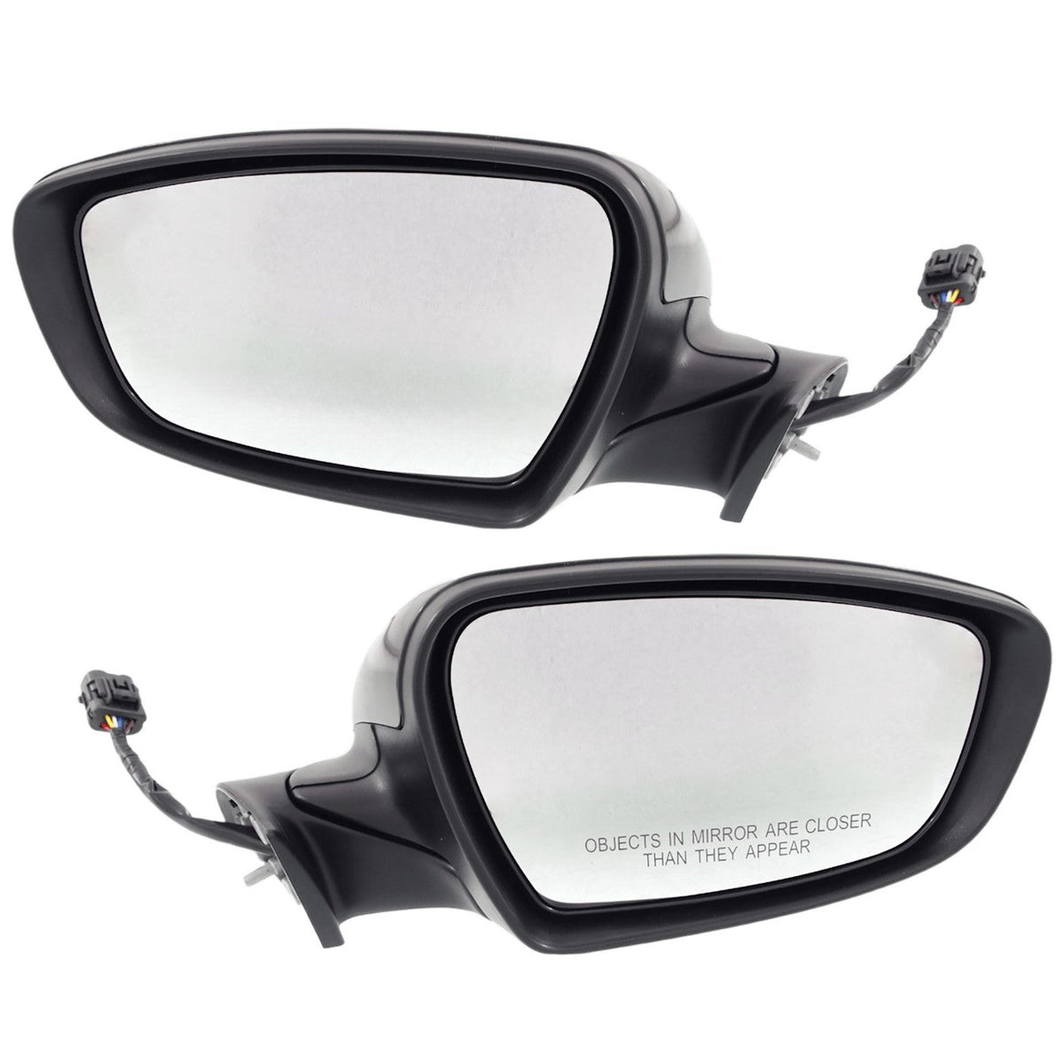 Set of 2 Heated Mirrors for Kia Forte (Sedan)