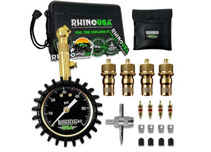 Set of 4 Tire Deflators for Rhino USA DEFLATORS-4PK