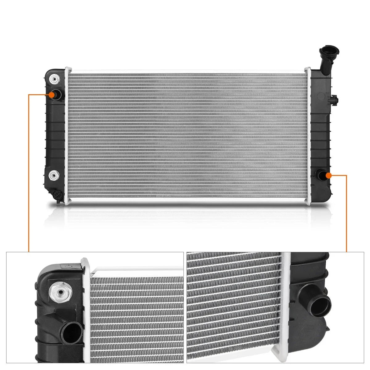 OE Style Aluminum Radiator DPI-1216 for Lumina/Cutlass Supreme/Grand Prix (1991–1994)