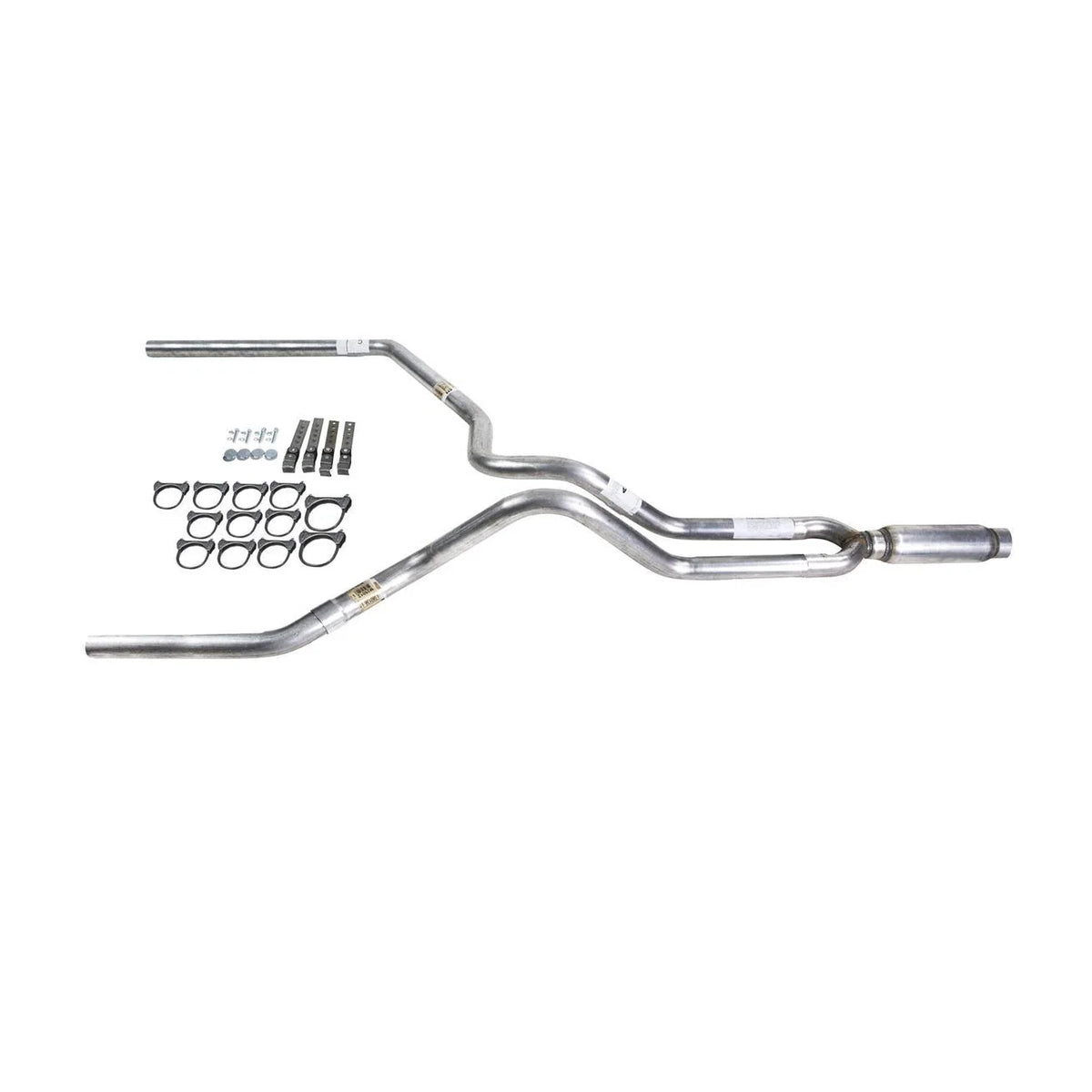 Dual Exhaust Pipe for Titan 04-05 (2.5" Glass Pack Muffler)