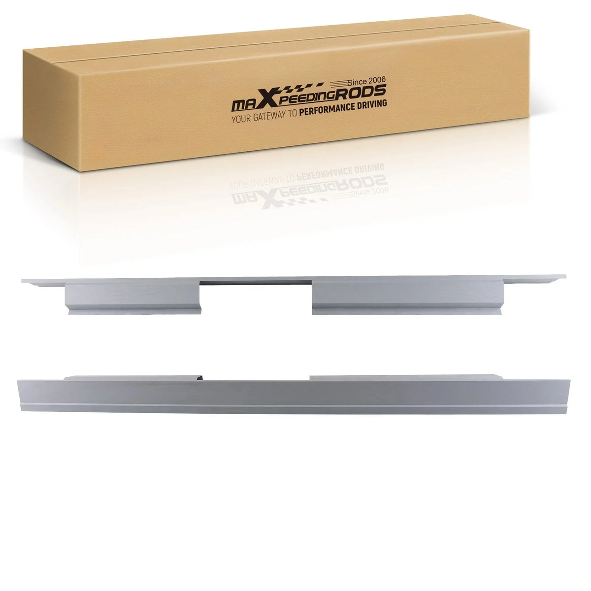 Set of 2 Outer Rocker Panels Steel for Lincoln Navigator (2007–2017) Galvanized