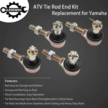 Tie Rod End Kit for Yamaha Grizzly 660, 700 & Kodiak 700 (2002–2018)