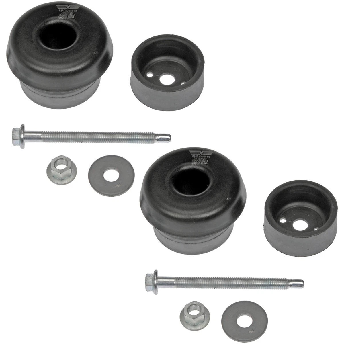 Set of 2 Body Mounts for Chevy Silverado 1500 (2001–2004) SET-RB924130-2
