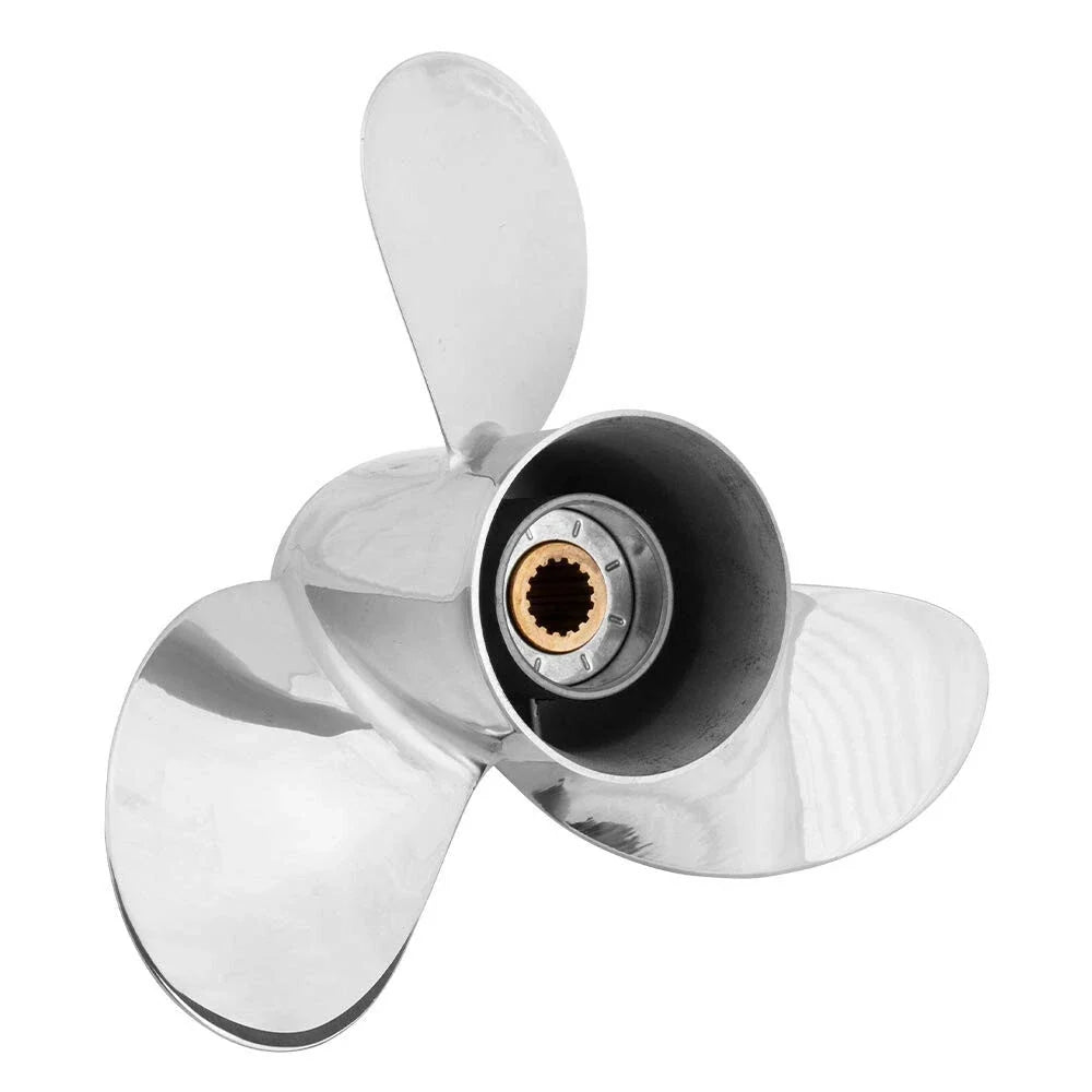 13 1/4 x 17 Stainless Steel Boat Propeller for Yamaha 50-130 HP (RH)
