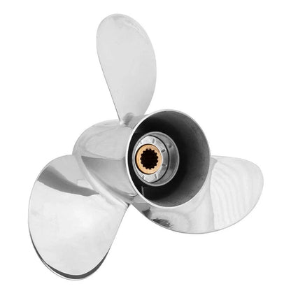 13 1/4 x 17 Stainless Steel Boat Propeller for Yamaha 50-130 HP (RH)