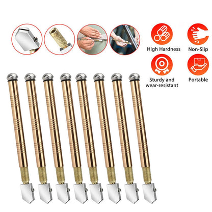8X Diamond Tip Glass Cutter Tungsten Carbide Precision Cutting Tool