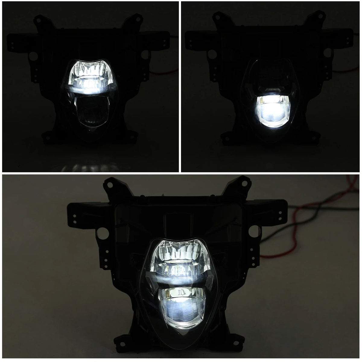 Front Headlight Assembly for Suzuki GSX-R1000 (2017–2025) 24 23 22 21