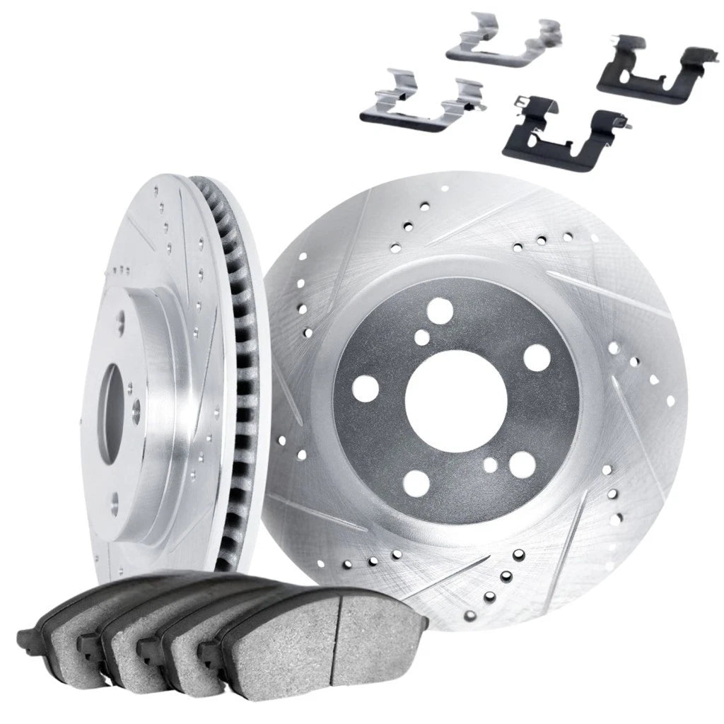 Set of 2 Front Rotors for Subaru Legacy/Outback (2020–2022) ALX-PAU-DF-7512-13058-CLA1