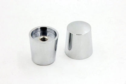 Billet Chrome Handle Bar Ends for Kawasaki Ninja 250 500 650R (2008–2012)