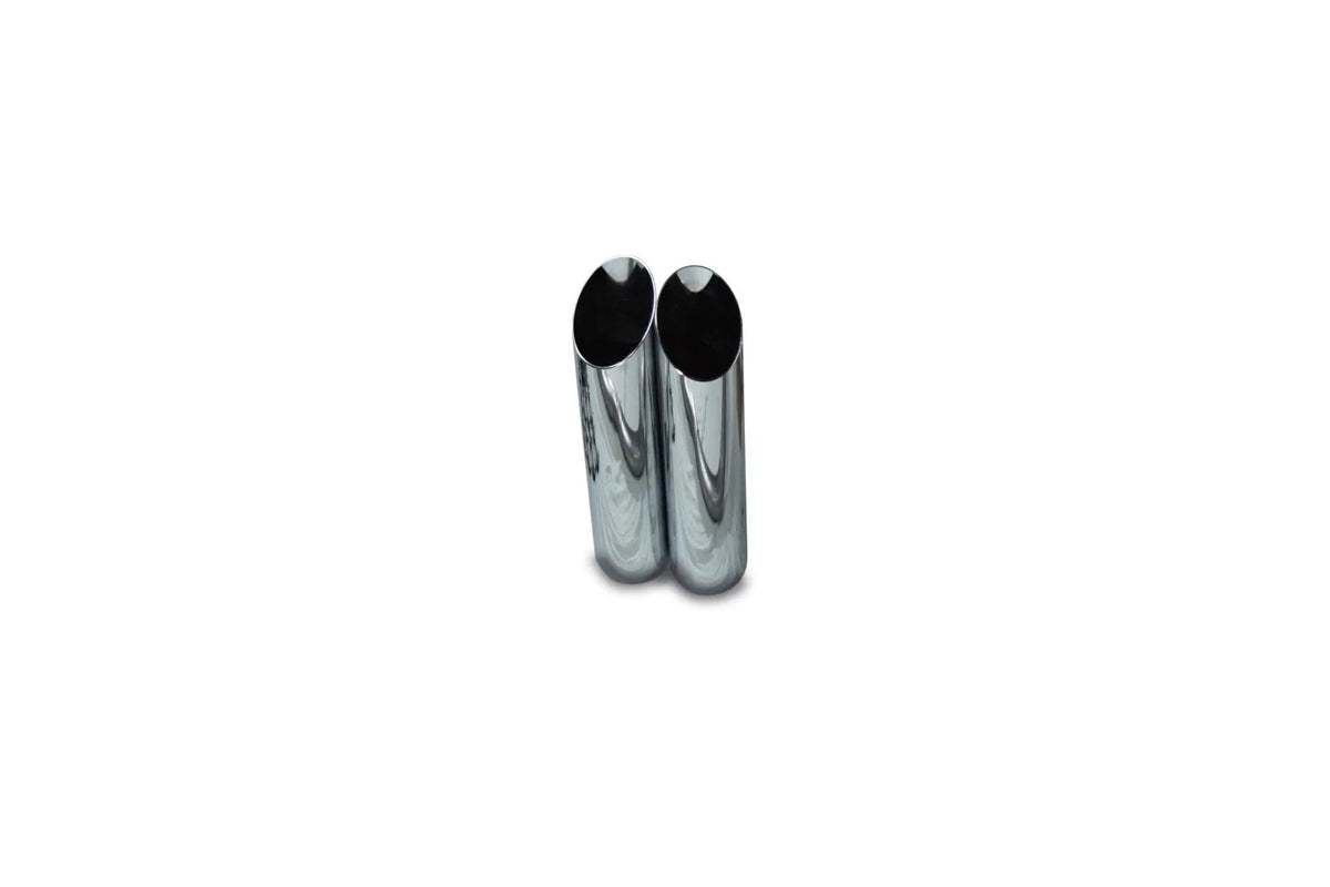 Dual Exhaust Kit for Ford F-150 (1987–1997) 2.5" with Slash Tips