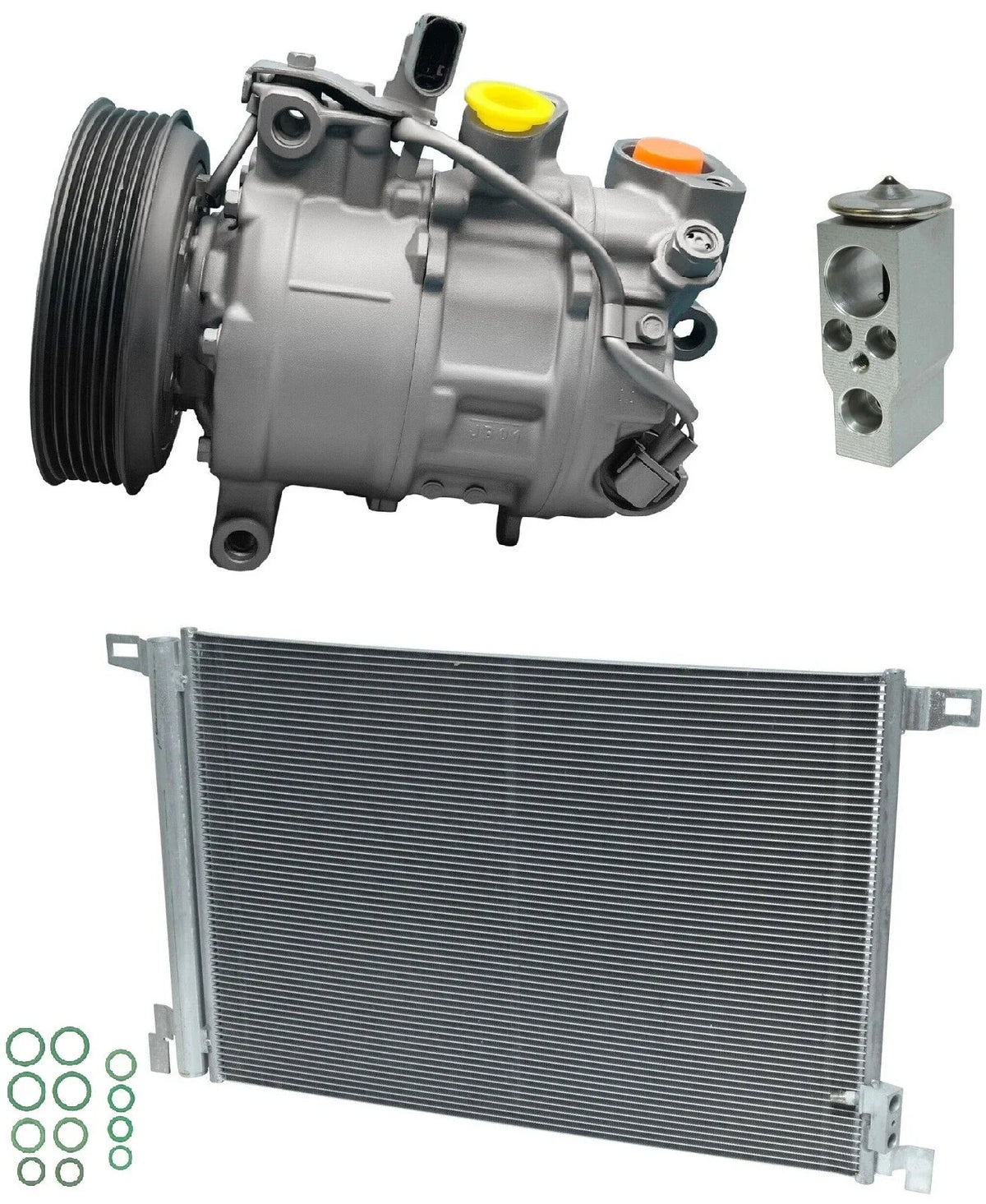 A/C Compressor Kit with Condenser for Audi Q7 3.0L (2019–2020)
