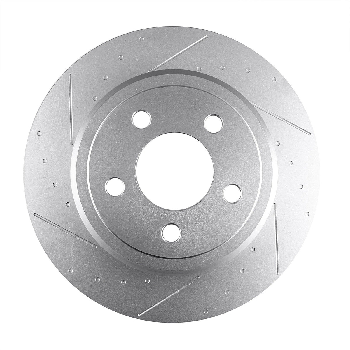 Rear Slotted Brake Rotors for Chrysler 300, Dodge Challenger (2005–2018)
