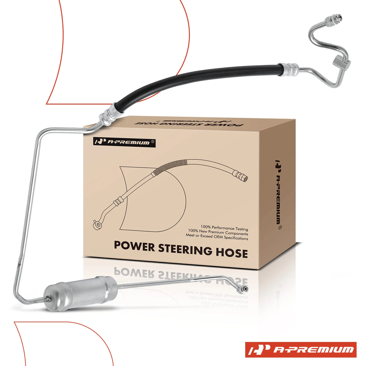 Power Steering Pressure Line Hose Assembly for Ford Taurus (2002–2007) 2F1Z3A719BA, 3402243