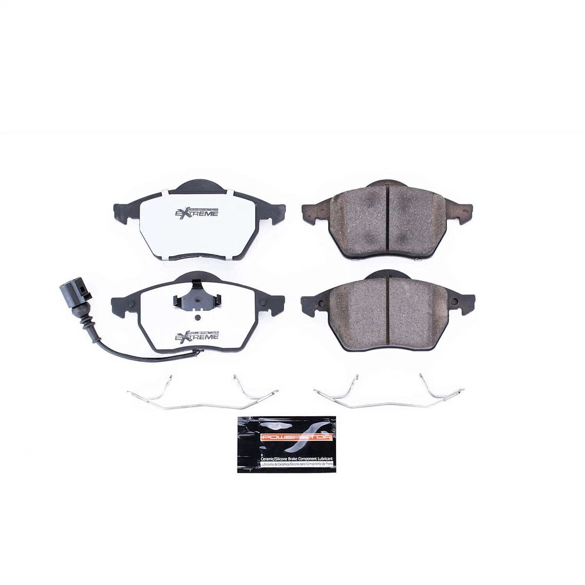 2X Powerstop Z26-687A Brake Pad Set Front for VW Volkswagen Beetle (2000–2010)